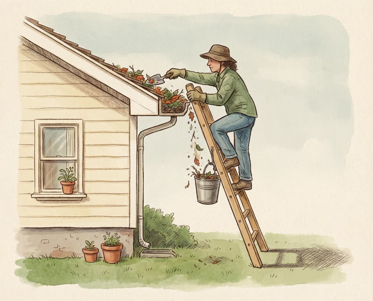 Sue interface showing home management features